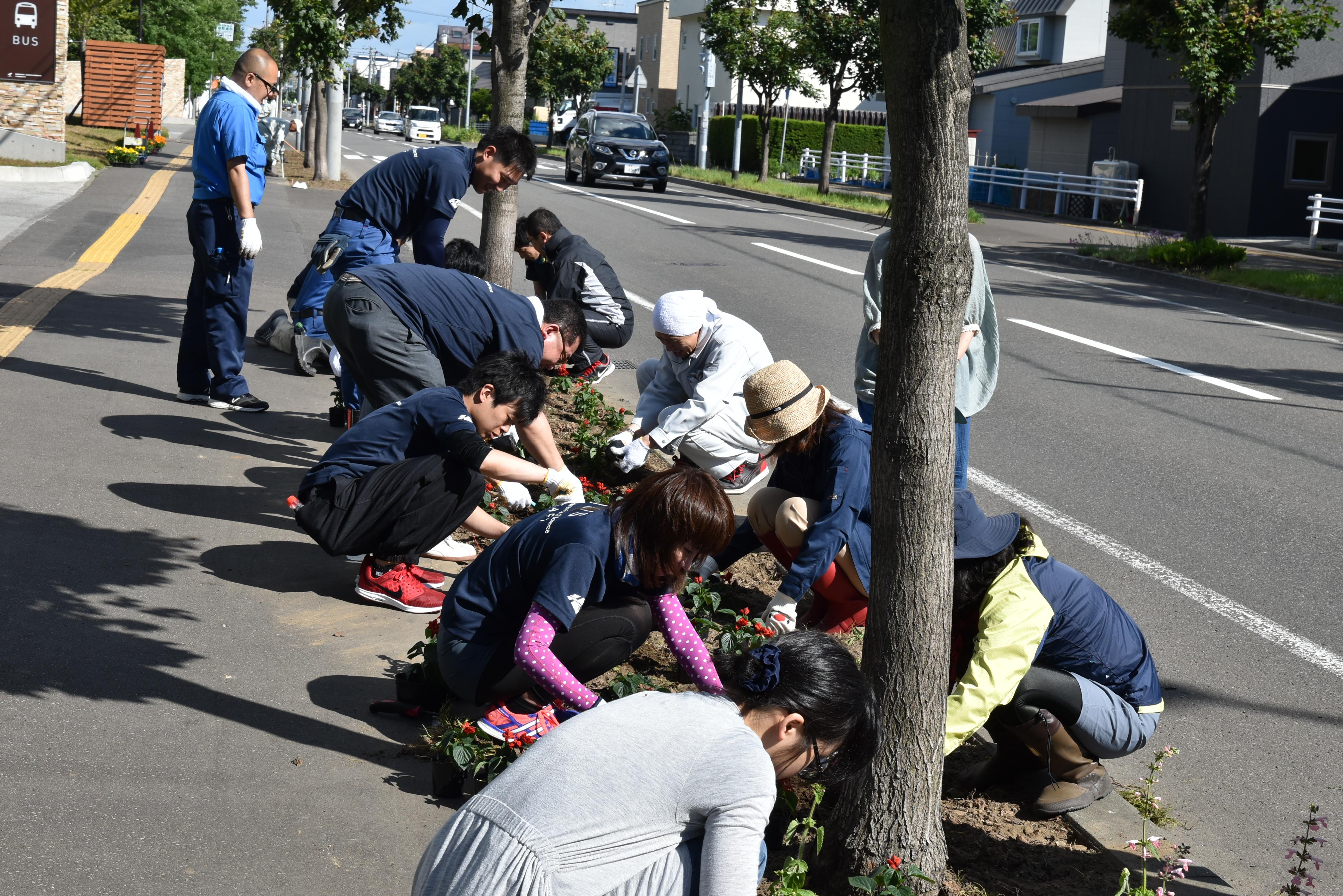 花壇整備ボランティア