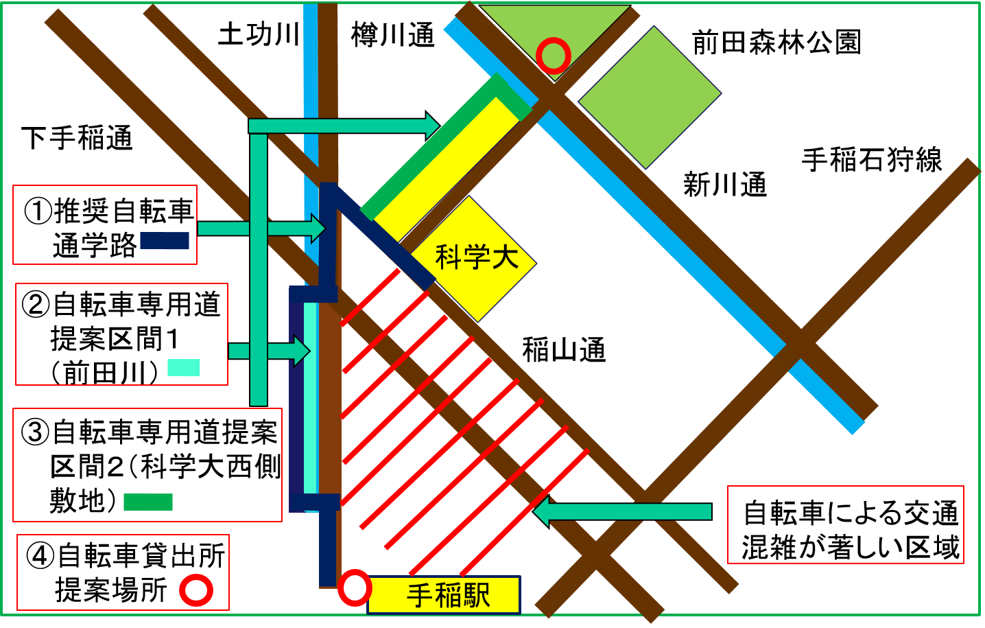 手稲の自転車利用の課題解決と自転車活用の可能性を考えるプロジェクト